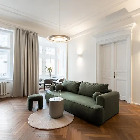 Lägenhet High-End Apartments With Ac & Parking By Easybnb Premium