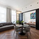 High-End Apartments With Ac & Parking By Easybnb Premium דירה
