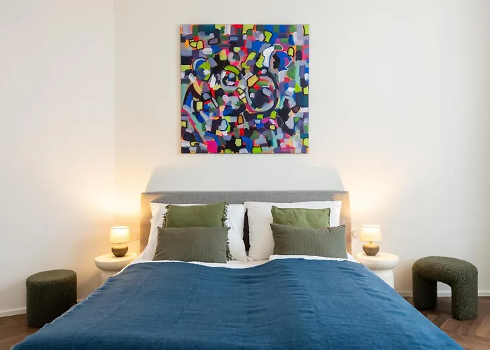 High-end With Ac Steps From Wenceslas Square By Easybnb Premium * Prag