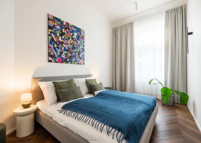 High-end With Ac Steps From Wenceslas Square By Easybnb Premium Prag