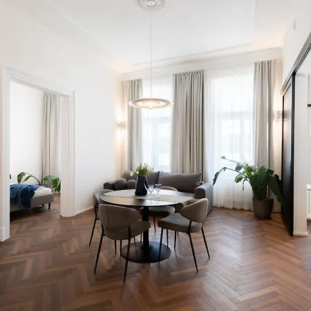 شقة High-End Apartments With Ac & Parking By Easybnb Premium